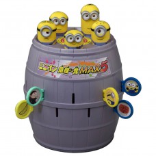 (現貨) 玩具哩到．Takara Tomy 《迷你兵團》Minions Pop-Up海盜遊戲 玩具 桌上遊戲 (4歲以上兒童適用)  