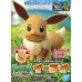 (現貨) 玩具哩到．Bandai 寵物小精靈Pokemon- Let's Go Plamo collection#42 select series  伊貝 Eevee 玩具模型 可動人偶