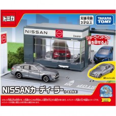 （現貨）玩具哩到．TAKARA TOMY Tomica Town 城鎮系列 - Car Dealership 日產 NISSAN (with Tomica Nissan Skyline)