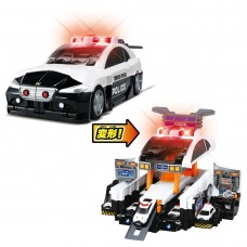 (現貨)  玩具哩到．Takara Tomy-Tomica 巨大變形警察基地 兒童玩具 模型 軌道組合 (3歲以上兒童適用)【產品不包括車仔】